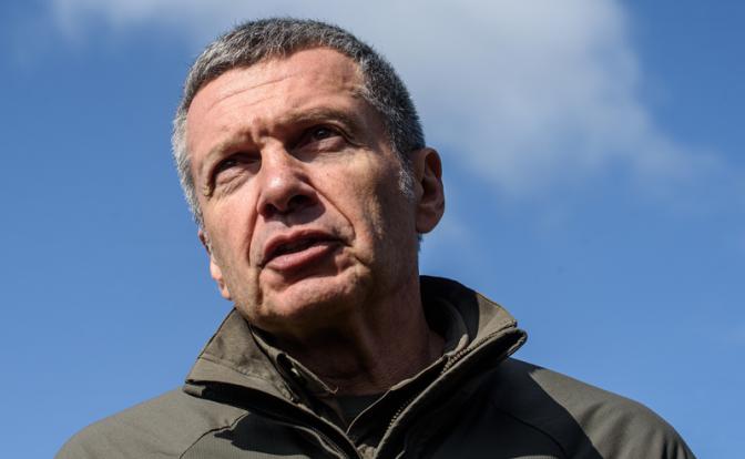 На фото: телеведущий Владимир Соловьев.