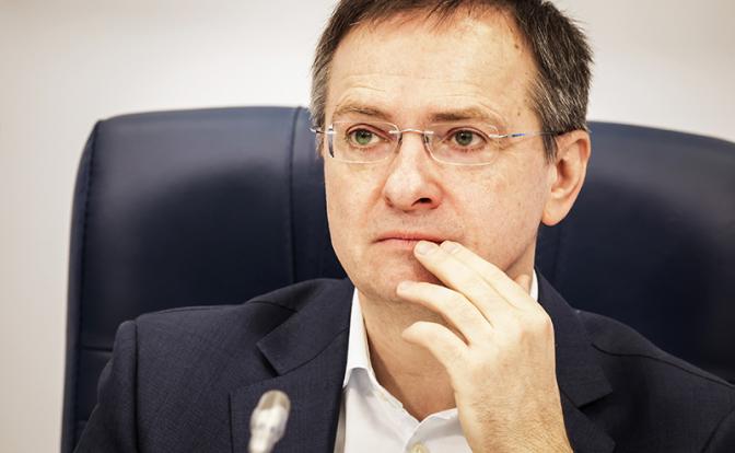 На фото: советник президента РФ Владимир Мединский