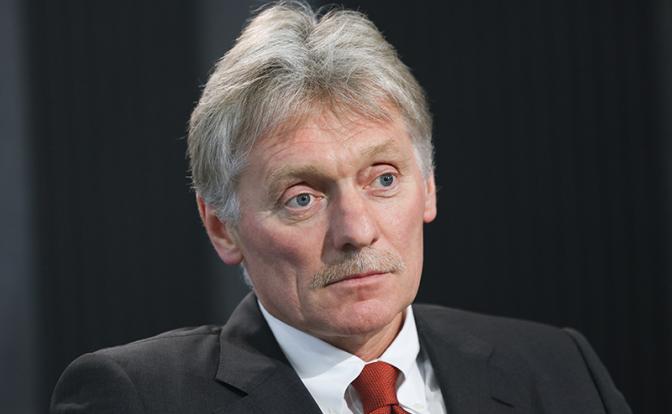 На фото: пресс-секретарь президента РФ Дмитрий Песков