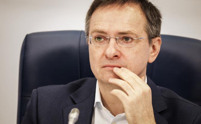 На фото: помощник президента РФ Владимир Мединский.