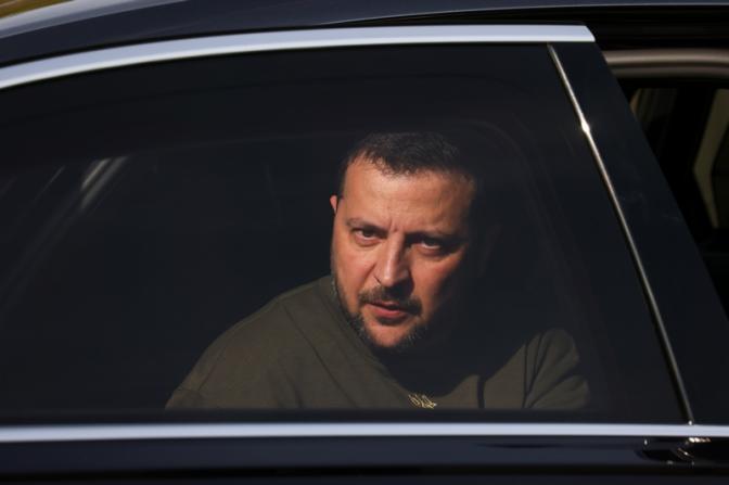 На фото: президент Украины Владимир Зеленский.