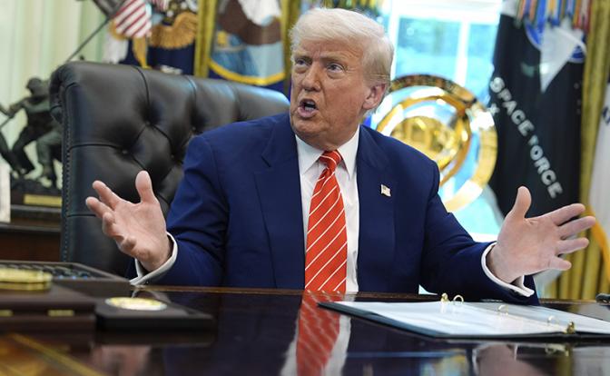 На фото: президент США Дональд Трамп