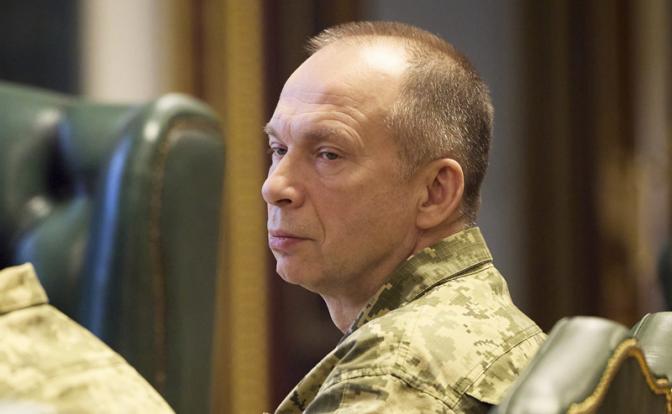 На фото: главнокомандующий Вооруженными силами Украины Александр Сырский