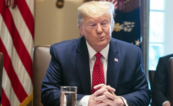 На фото: президент США Дональд Трамп