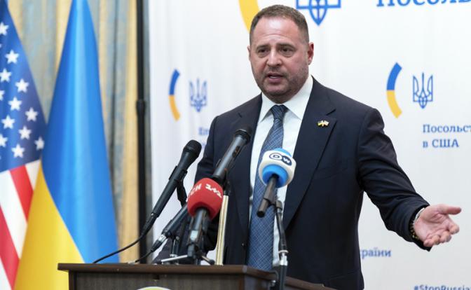 На фото: руководитель Офиса президента Украины Андрей Ермак