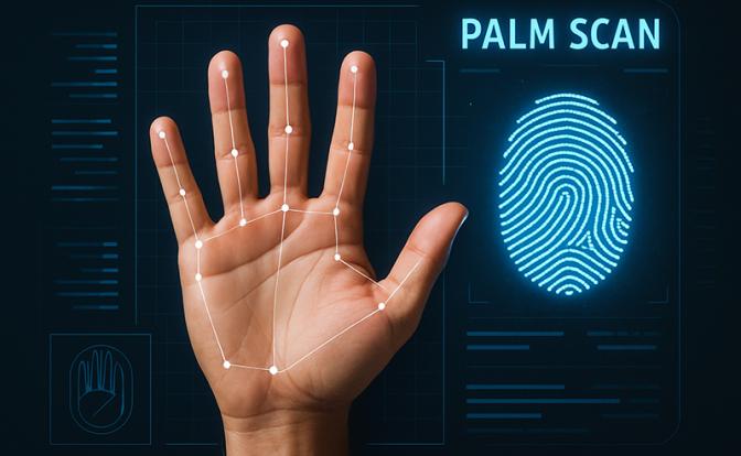 Идентификацию по венам ладони планируют внедрить в России