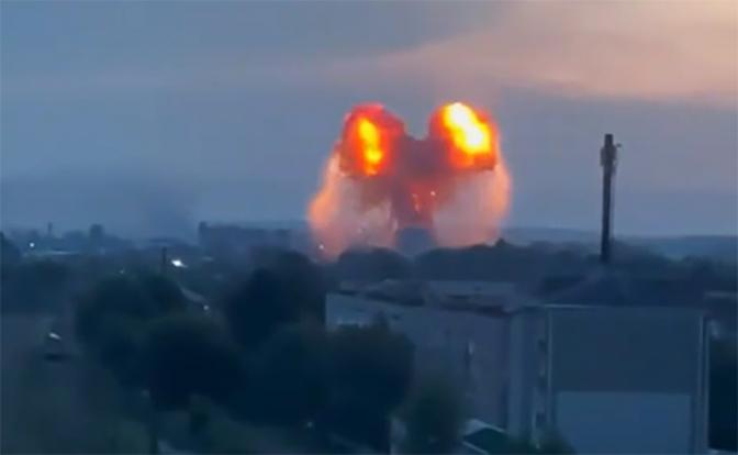 Украинские СМИ пишут о точных прилетах по авиазаводу «Мотор» в Луцке