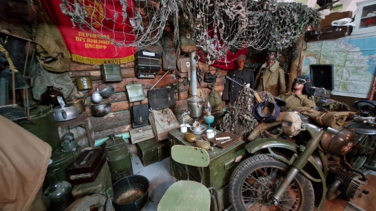 На фото: экспонаты.