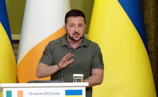 На фото: президент Украины Владимир Зеленский.