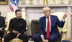 Получив пендель от Трампа, Зеленский нашел утешение в Канаде, где чтят бандеровцев