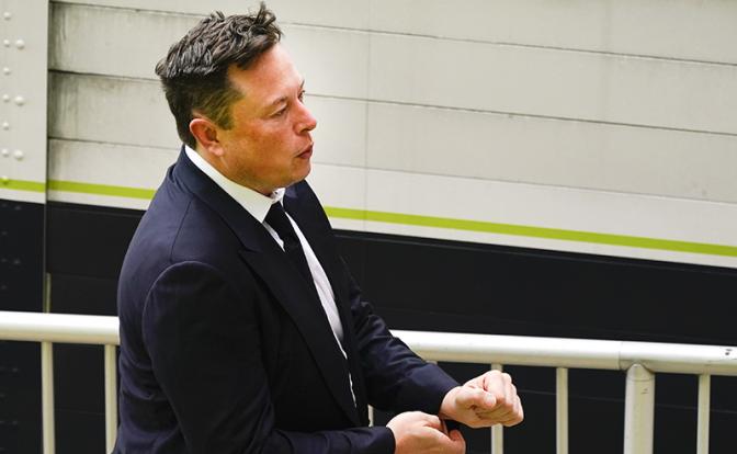 На фото: бизнесмен Илон Маск.