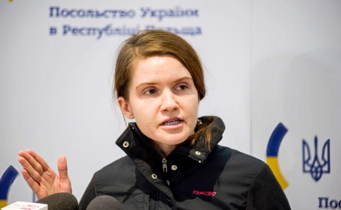 На фото: депутат Верховной Рады Марьяна Безуглая.