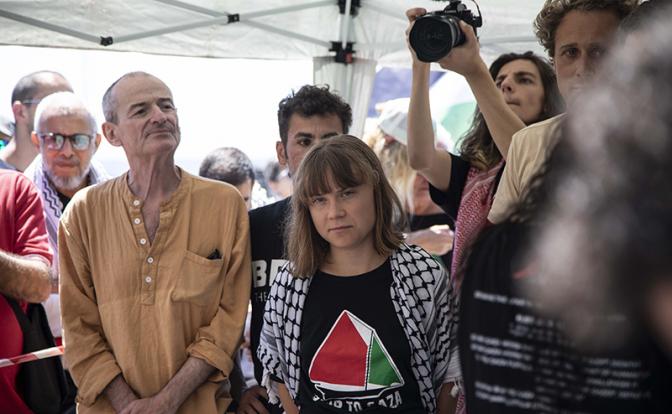 На фото:  Грета Тунберг