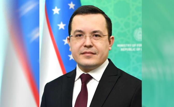 На фото: министр иностранных дел Республики Узбекистан Ахрор Бурханов.