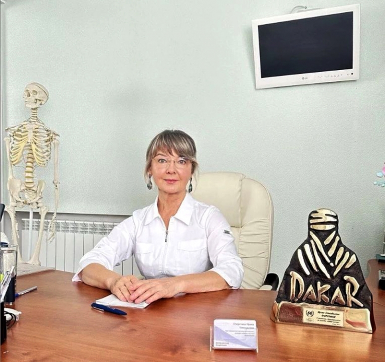 На фото: врач, кандидат медицинских наук Ирина Геннадьевна Очеретина.
