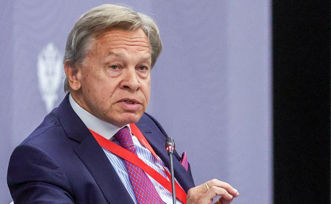 На фото: сенатор Алексей Пушков.