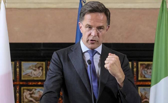 На фото: генеральный секретарь НАТО Марк Рютте