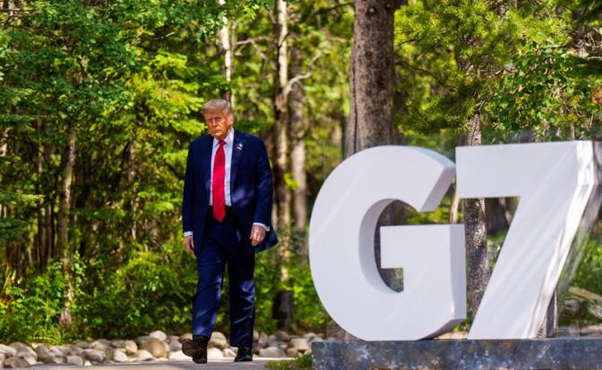 На фото: президент США  Дональд Трамп