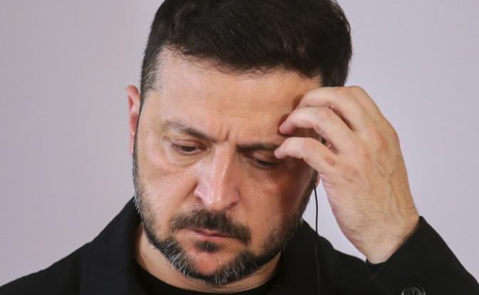 На фото: президент Украины Владимир Зеленский