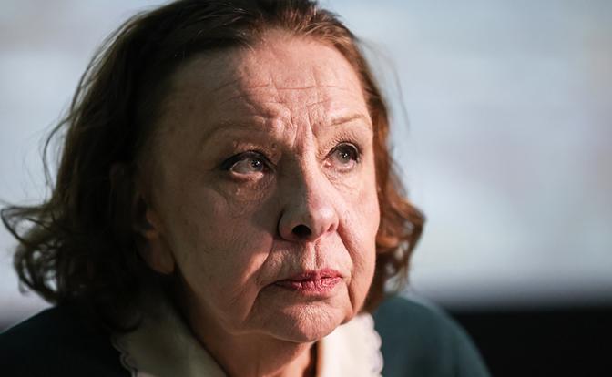На фото: актриса Наталья Тенякова