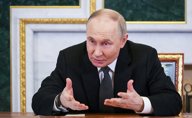 На фото: президент РФ Владимир Путин