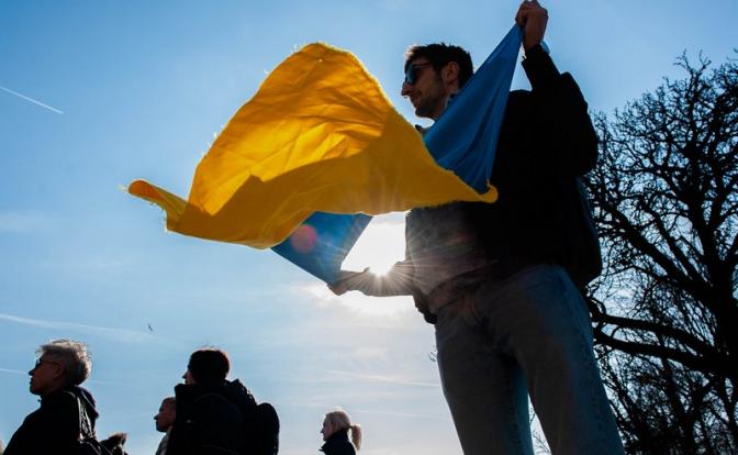 Киевляне вышли на масштабный протест против произвола власти