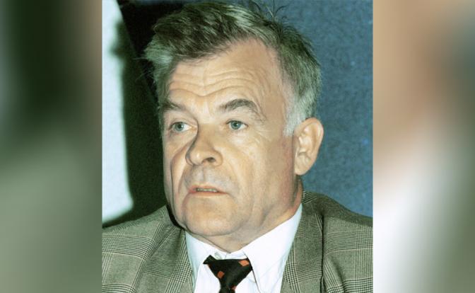 На фото: генеральный конструктор системы ПВО Москвы, академик Яков Безель