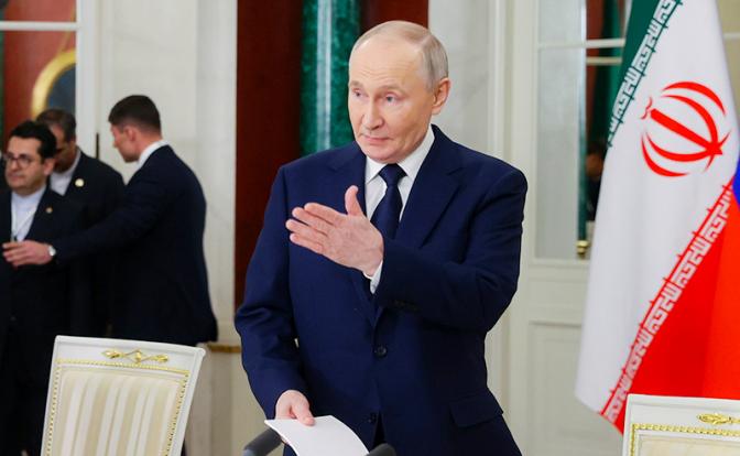 На фото: президент России Владимир Путин.