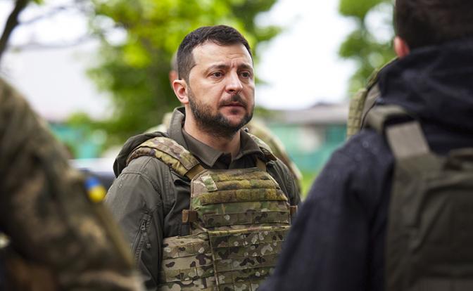 На фото: президент Украины Владимир Зеленский.