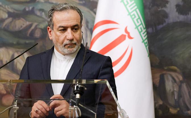 На фото: министр иностранных дел Ирана Аббас Арагчи