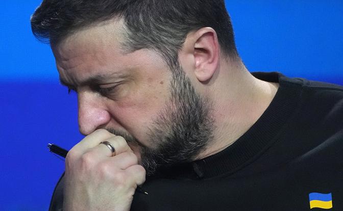 На фото: президент Украины Владимир Зеленский