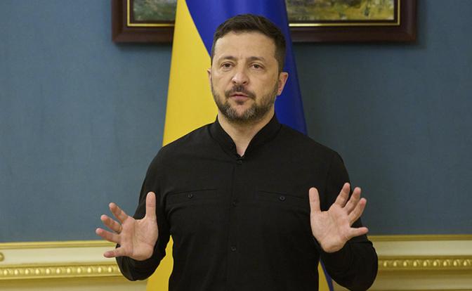На фото: президент Украины Владимир Зеленский