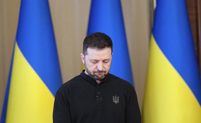 На фото: президент Украины Владимир Зеленский