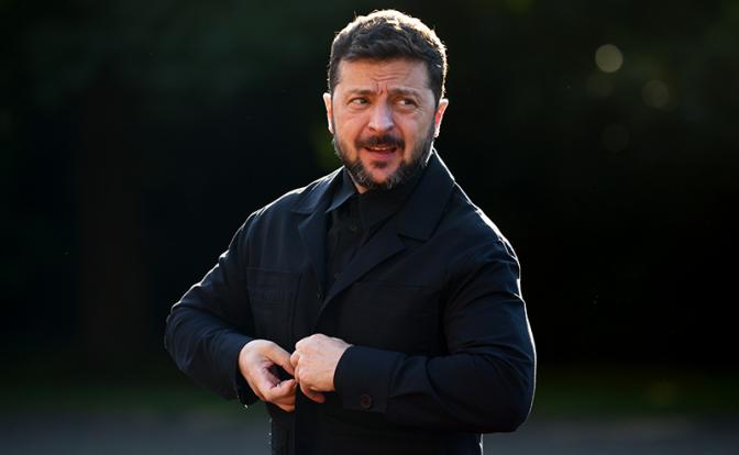 На фото: президент Украины Владимир Зеленский