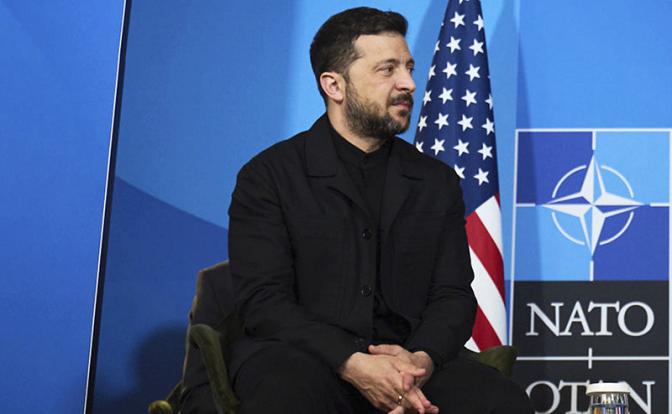 На фото: президент Украины Владимир Зеленский