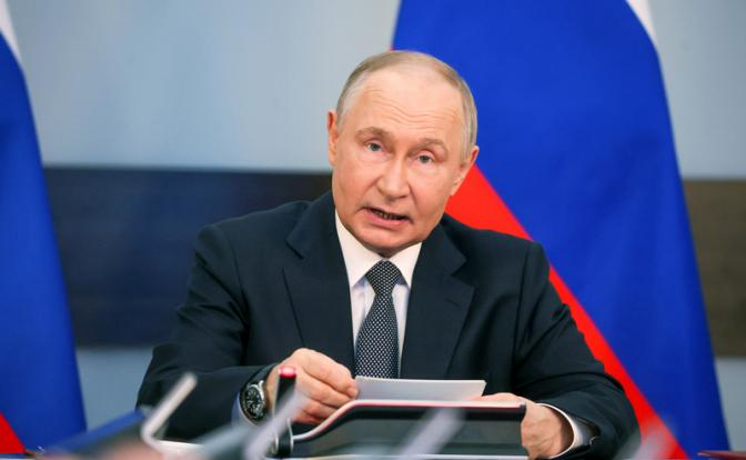 На фото: президент РФ Владимир Путин.