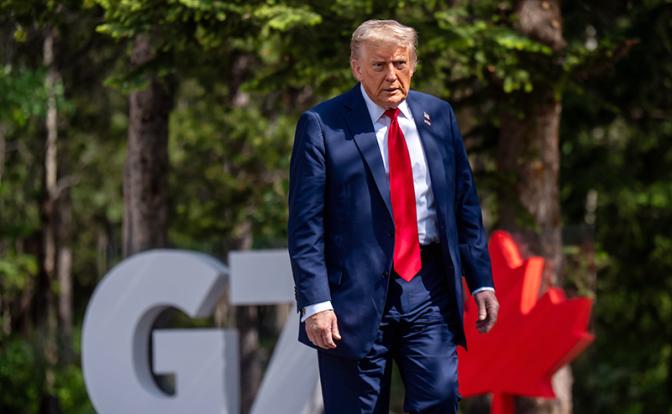 На фото: президент США Дональд Трамп.