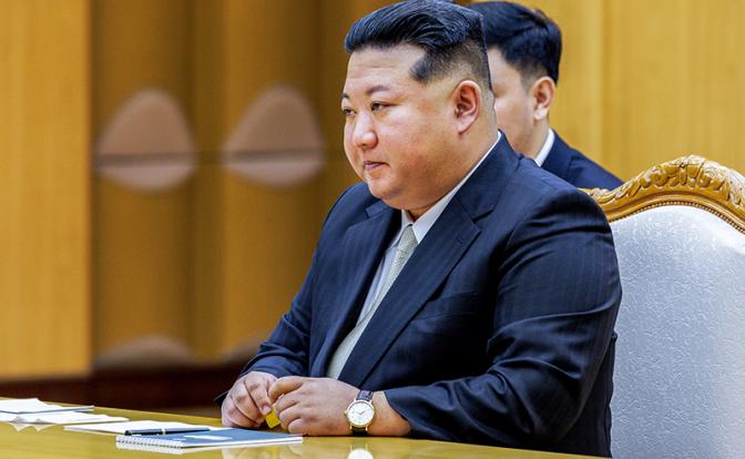 На фото: лидер КНДР Ким Чен Ын