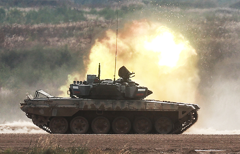 На фото: танк Т-72Б3