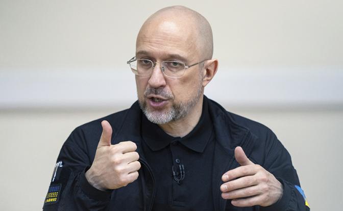 На фото: премьер-министр Украины Денис Шмыгаль