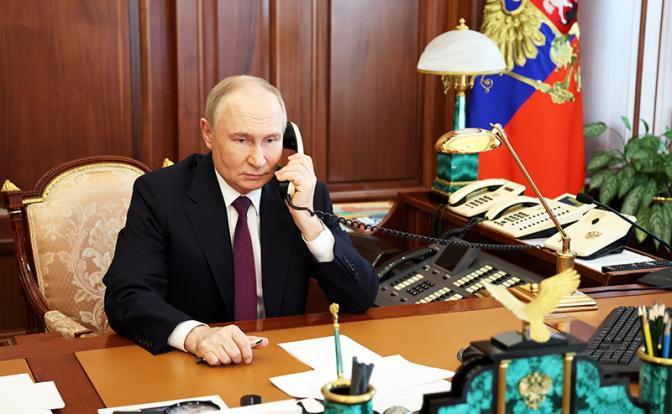 На фото: президент РФ Владимир Путин