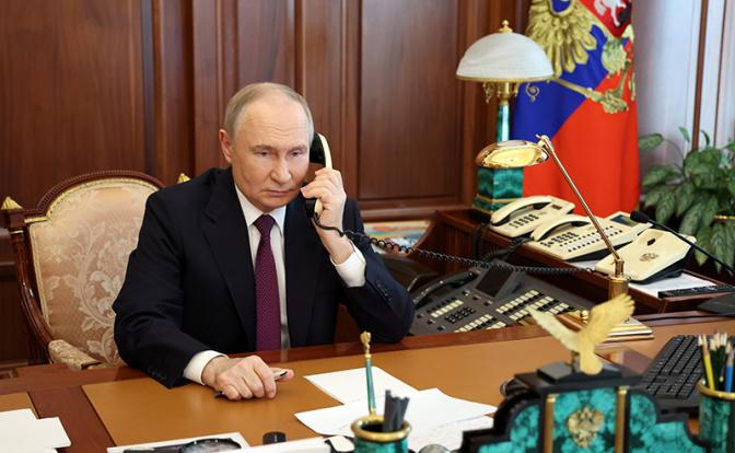 На фото: президент РФ Владимир Путин