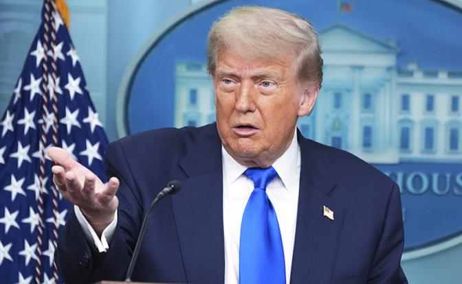 На фото: президент США Дональд Трамп