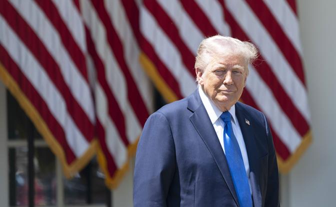 На фото: президент США Дональд Трамп