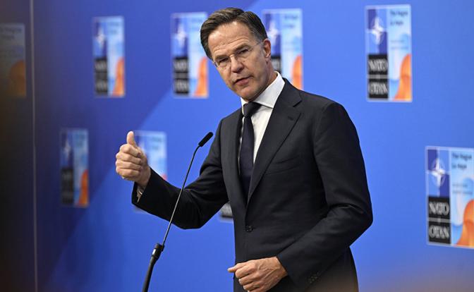 На фото: генеральный секретарь НАТО Марк Рютте