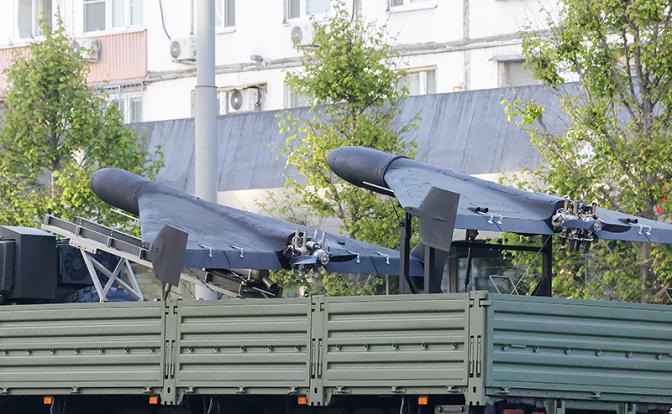 На фото: беспилотные летательные аппараты "Герань-2"