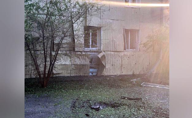 На фото: город Шебекино подвергся обстрелу со стороны ВСУ.