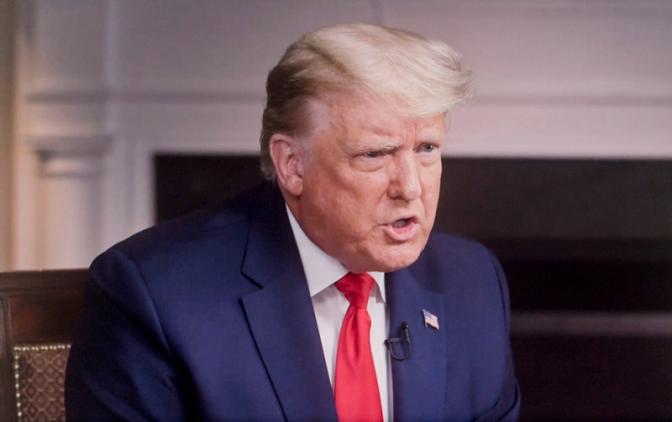 На фото: президент США Дональд Трамп.