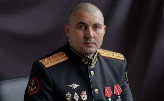 На фото: командир 155-й бригады морской пехоты полковник Сергей Ильин
