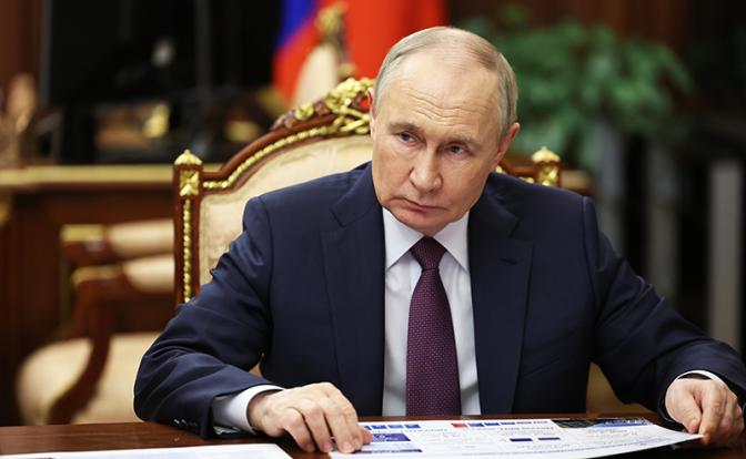 На фото: президент РФ Владимир Путин